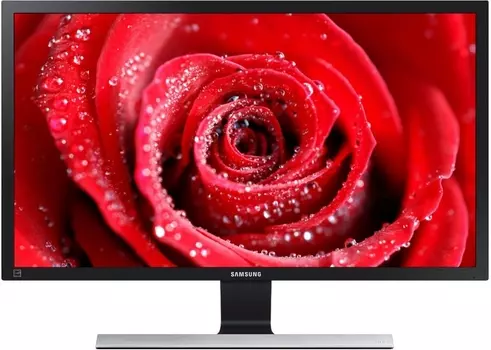 Монитор 28" Samsung U28E590D (LU28E590DS/RU) черно-серебристый