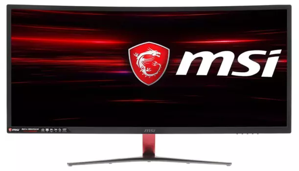 Монитор 34" MSI Optix MAG341CQ (9S6-3MA01H-003) черно-красный