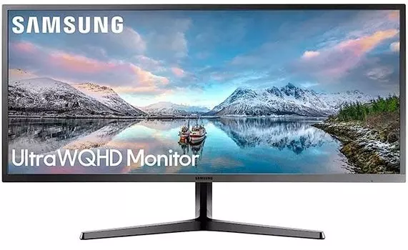 Монитор 34" Samsung S34J550WQI (LS34J550WQIXCI) черный