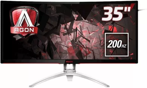 Монитор 35" AOC Agon AG352QCX (AG352QCX) черно-серебристый
