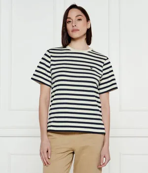 Рубашка порвана. Regular fit Weekend Max Mara, экрю