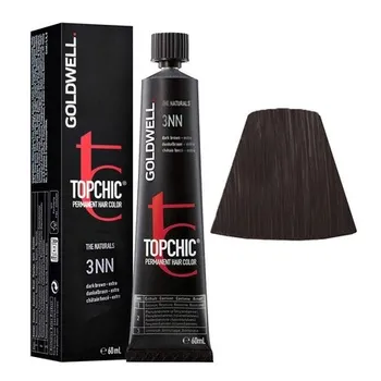 Oldwell Topchic Naturals 3Nn Темно-коричневая экстра краска для волос 60 мл, Goldwell
