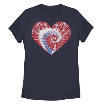 Юниорская футболка Spiral USA Heart Tie Dye
