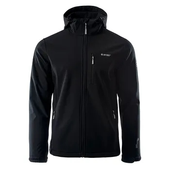 Спортивная куртка HI-TEC Caen softshell, черный