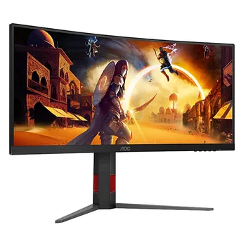 Игровой монитор AOC CU34G4Z, 34'', 3440 x 1440, 240 Гц, Fast HVA, черный