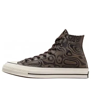 Кроссовки x willy wonka chuck 70 high 'chocolate swirl' Converse, коричневый