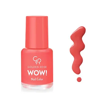 GOLDEN ROSE Лак для ногтей WOW! Nail Color Clear