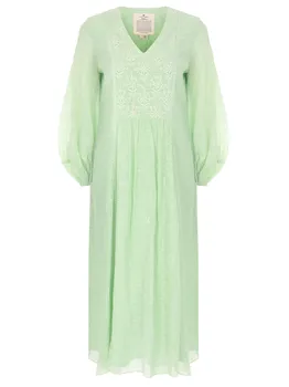 Платье хлопковое с вышивкой ANITA DONGRE