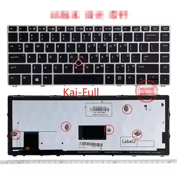 Клавиатура для ноутбука HP EliteBook Folio US Version с подсветкой