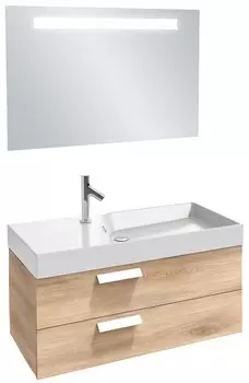Мебель для ванной Jacob Delafon Rythmik 100 2 ящика квебекский дуб