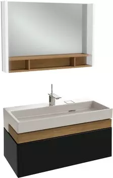 Мебель для ванной Jacob Delafon Terrace 100 черный лак