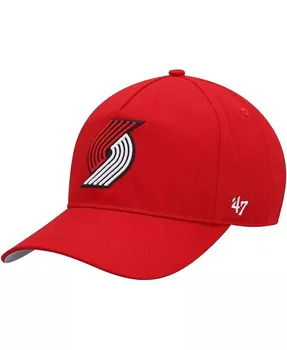 Мужская красная кепка Portland Trail Blazers Hitch Snapback '47 Brand, красный