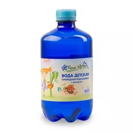 Вода детская природная родниковая, Fleur Alpine, 0.5 л, Австрия