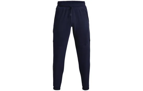 Спортивные штаны Rush Knit, мужские, темно-синие Under Armour, темно-синий