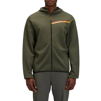 Толстовка Sundek Rainbow detail full zip, зеленый
