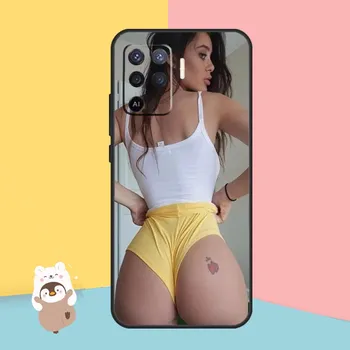Сексуальное бикини нижнее белье девушка чехол для OPPO A74 A93 A83 A91 A53S A9 A5 A31 A53 2020 A15 A16 A1K A52 A72 A94 A54 Чехол OPPO A93