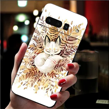Чехол для телефона Google Pixel 7 Pro 7 6A 6 Pro 5A 4A 3A Pixel 4 XL Pixel 5 6 4 3 XL 3A XL 2 XL Fox Fox Case Funda Google Pixel 2