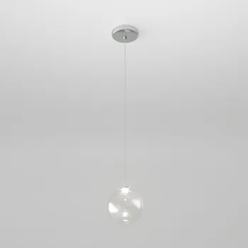 Подвесной светильник светодиодный Eurosvet WONDER со стеклянным плафоном 50232/1 LED прозрачный в форме шара