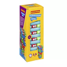 Развивающая игра Bondibon "Башня Глазастики" 30 блоков
