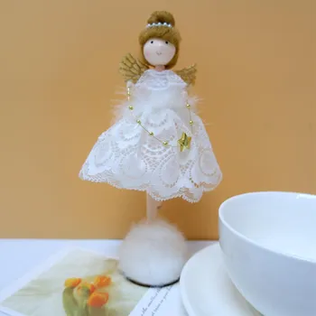 Рождественские украшения, кукла-ангел, игрушка, подвесной кулон, елочные украшения, рождественские украшения для дома, Новый год