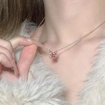 Роскошное ожерелье со звездами и сердцем из горного хрусталя, модное очаровательное колье-цепочка на ключицы, кулон для женщин и девочек, вечерние свадебные украшения