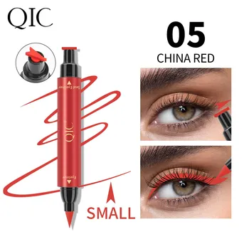 Подводка для глаз QIC Seal Color Pen Tail Wing Двуглавая подводка для глаз Seal 01
