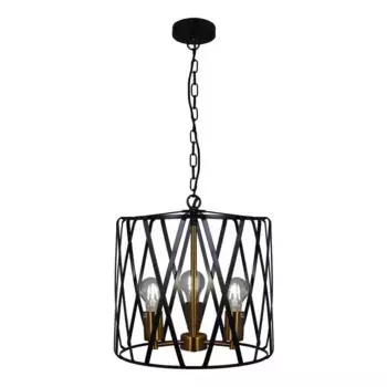 Подвесная люстра Illumico IL1023-3PB-05 BK GD