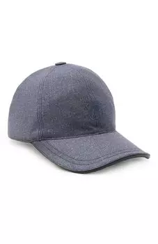 Бейсболка из шелка и шерсти Corneliani