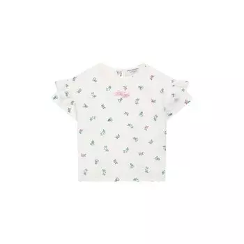 Блузка из льна и хлопка Philosophy di Lorenzo Serafini Kids