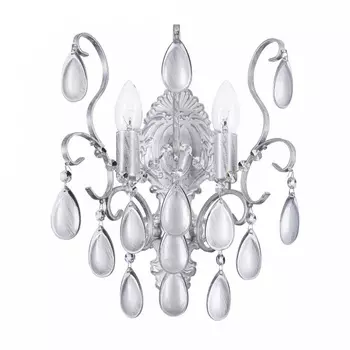 Бра Freya Chabrol E14 80 Вт 220-240 В серебро IP20 (FR2302WL-02S)