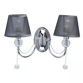 Бра MW-Light Федерика (684021302) E14 40 Вт 220 В хром IP20