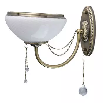 Бра MW-Light Фелиция (347028801) E27 60 Вт 220-240 В бронза IP20