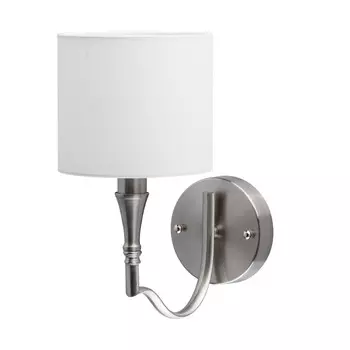 Бра MW-Light Конрад E14 60 Вт 220 В никель IP20 (667021301)