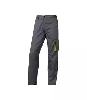 Брюки рабочие Delta Plus Panostyle (M6PANGRTM) 44-46 (M) рост 164-172 см серые/зеленые
