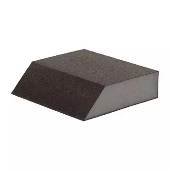 Брусок шлифовальный Flexifoam Angle Block 98х69х26мм Р100 влагостойкий скошенный