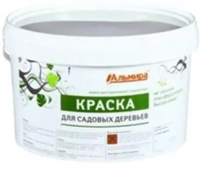 Краска для садовых деревьев 3 кг альмира