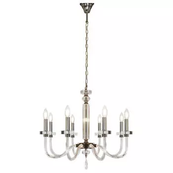 Подвесная люстра iLamp Vibe P9474-8 Nickel