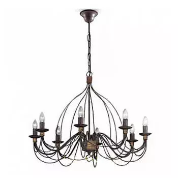 Подвесная люстра Ideal Lux Corte SP8 Ruggine 057194