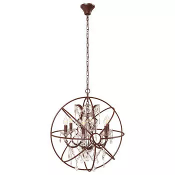 Подвесная люстра Loft IT Foucaults Orb Crystal Loft1897/6
