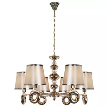 Подвесная люстра iLamp Brooklyn P2401-6 Nickel