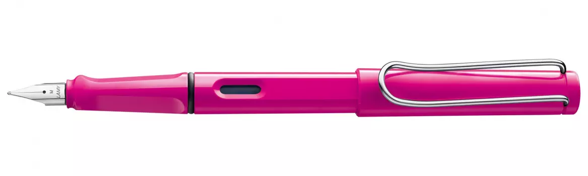Ручка перьевая LAMY 013 safari, M Розовый