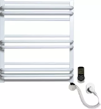 Электрический полотенцесушитель Luxrad Regular G Plus 064085 60х53 R, белый, терморегулятор selmo sm