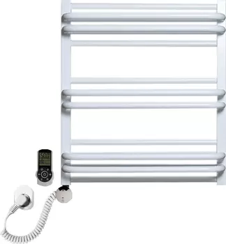 Электрический полотенцесушитель Luxrad Regular G Plus 064086 60х53 L, белый, терморегулятор selmo sm