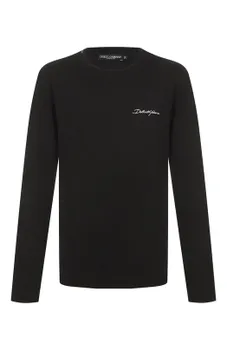 Хлопковый лонгслив Dolce & Gabbana