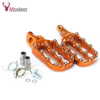 Аксессуары для мотоциклов 125EXC-F 530EXC F подножки подножки для педалей подножки для KTM 125-530 EXC-F 150 250 350 530 EXC F EXC-F LOGO BLACK
