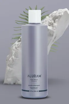 Шампунь ALURAM нейтрализующий желтизну purple shampoo 355 мл
