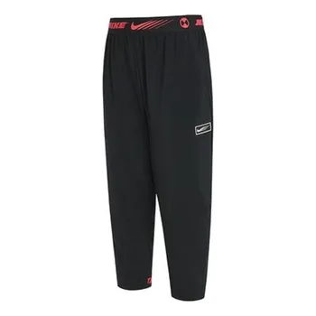 Брюки men's sport clash casual fitness training sports cropped pants/trousers black Nike, черный