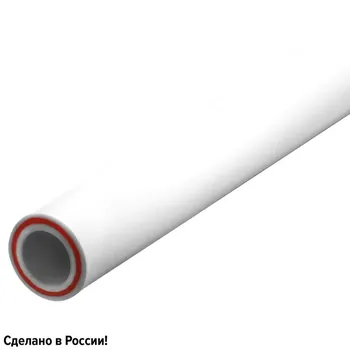 Труба полипропиленовая Equation армированная стекловолокном 40x6.7 мм SDR 6 PN 25 2 м