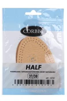 Полустельки Corbby Half латекс перфорир основа натур кожа р 37-38