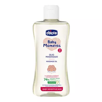 Chicco Baby Moments Масло массажное 200 мл